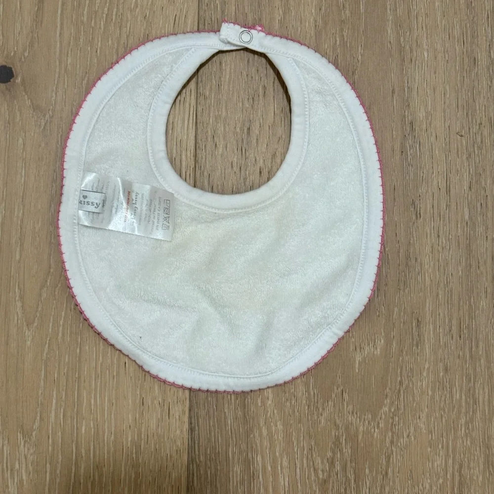 Kiss Kissy Pineapple Print Bib for Baby Girl